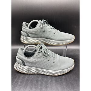 NOBULL All Day Ripstop Sneakers Light Gray Gum Bottom Trainers Mens Size 9